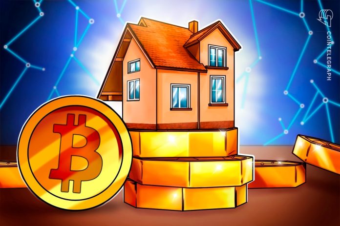 Landlord and tenant sign BTC contract