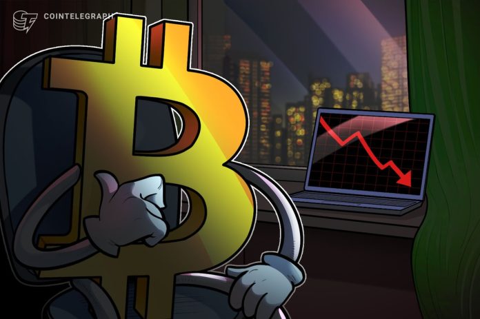 Bitcoin price drops $1.6K on hot CPI as markets price out Fed rate cut